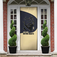 John Lewis Door Cover with Selma Bridge Graphic Civil Rights and Voting Rights Tribute - Wonder Print Shop