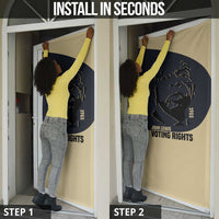 John Lewis Door Cover with Selma Bridge Graphic Civil Rights and Voting Rights Tribute - Wonder Print Shop