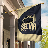 John Lewis Garden Flag with Selma Bridge Graphic Civil Rights and Voting Rights Tribute - Wonder Print Shop
