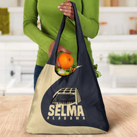 John Lewis Grocery Bag with Selma Bridge Graphic Civil Rights and Voting Rights Tribute - Wonder Print Shop
