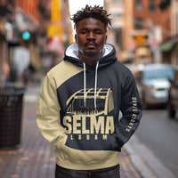 John Lewis Hoodie with Selma Bridge Graphic Civil Rights and Voting Rights Tribute - Wonder Print Shop