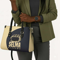 John Lewis Leather Bag with Selma Bridge Graphic Civil Rights and Voting Rights Tribute - Wonder Print Shop