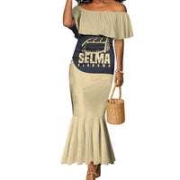 John Lewis Mermaid Dress with Selma Bridge Graphic Civil Rights and Voting Rights Tribute - Wonder Print Shop