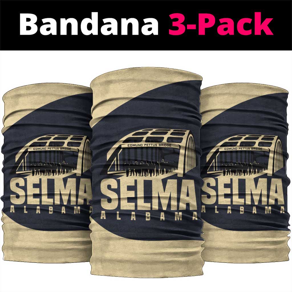 John Lewis Neck Gaiter with Selma Bridge Graphic Civil Rights and Voting Rights Tribute - Wonder Print Shop