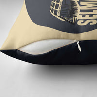 John Lewis Pillow Cover with Selma Bridge Graphic Civil Rights and Voting Rights Tribute - Wonder Print Shop