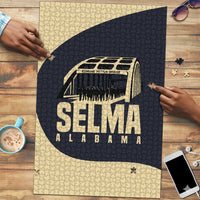 John Lewis Puzzle with Selma Bridge Graphic Civil Rights and Voting Rights Tribute - Wonder Print Shop