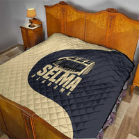 John Lewis Quilt with Selma Bridge Graphic Civil Rights and Voting Rights Tribute - Wonder Print Shop
