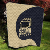 John Lewis Quilt with Selma Bridge Graphic Civil Rights and Voting Rights Tribute - Wonder Print Shop