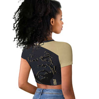 John Lewis Raglan Cropped T shirt with Selma Bridge Graphic Civil Rights and Voting Rights Tribute - Wonder Print Shop