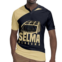 John Lewis Rugby Jersey with Selma Bridge Graphic Civil Rights and Voting Rights Tribute - Wonder Print Shop