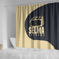 John Lewis Shower Curtain with Selma Bridge Graphic Civil Rights and Voting Rights Tribute - Wonder Print Shop