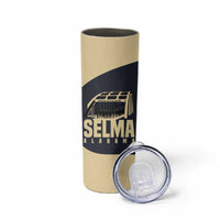 John Lewis Skinny Tumbler with Selma Bridge Graphic Civil Rights and Voting Rights Tribute - Wonder Print Shop
