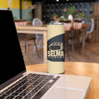 John Lewis Skinny Tumbler with Selma Bridge Graphic Civil Rights and Voting Rights Tribute - Wonder Print Shop