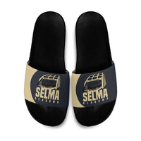 John Lewis Slide Sandals with Selma Bridge Graphic Civil Rights and Voting Rights Tribute - Wonder Print Shop