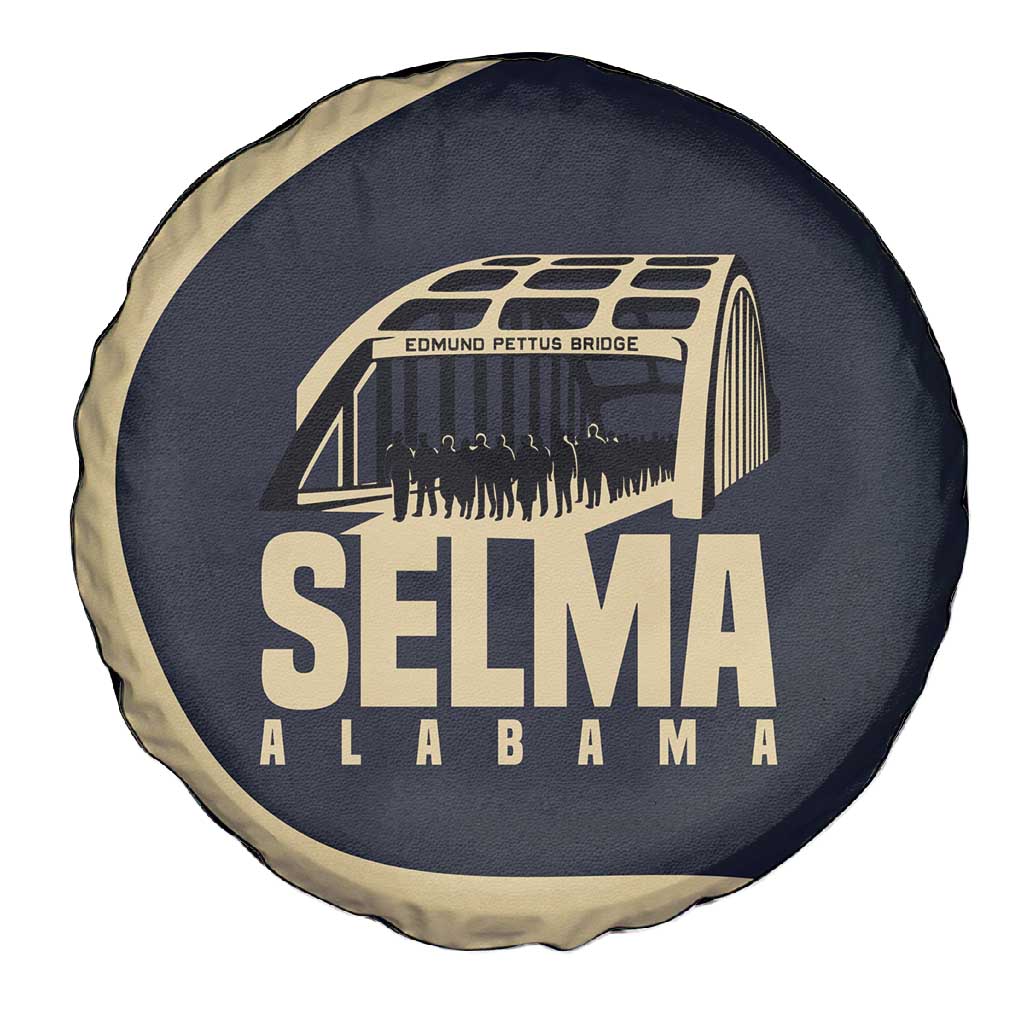 John Lewis Spare Tire Cover with Selma Bridge Graphic Civil Rights and Voting Rights Tribute - Wonder Print Shop