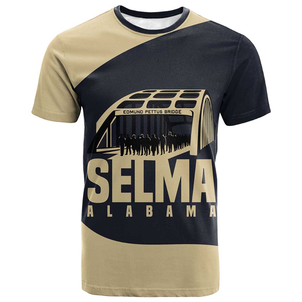 John Lewis T shirt with Selma Bridge Graphic Civil Rights and Voting Rights Tribute - Wonder Print Shop