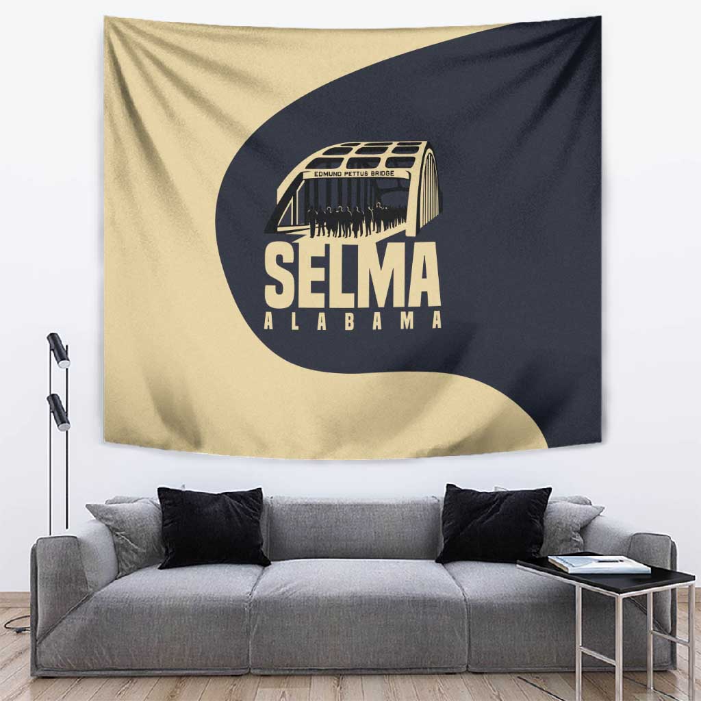 John Lewis Tapestry with Selma Bridge Graphic Civil Rights and Voting Rights Tribute - Wonder Print Shop