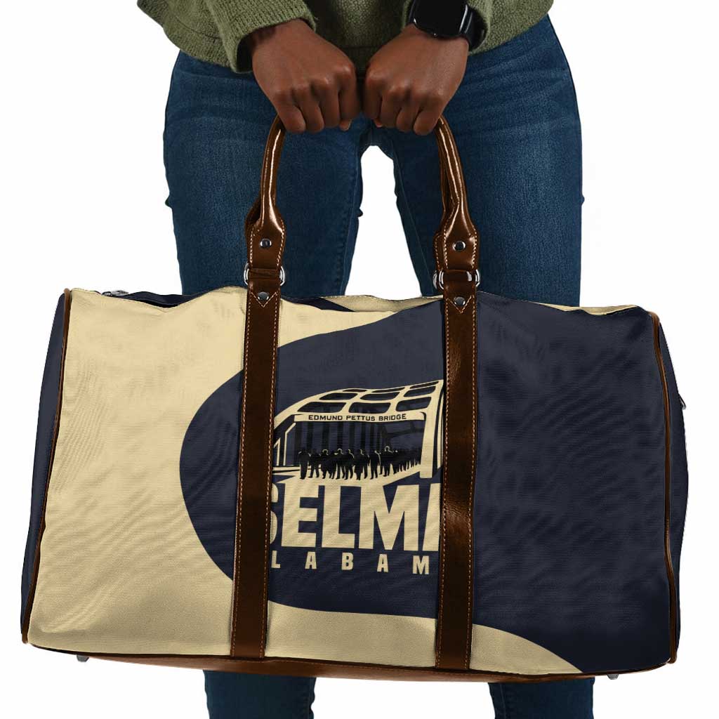 John Lewis Travel Bag with Selma Bridge Graphic Civil Rights and Voting Rights Tribute - Wonder Print Shop
