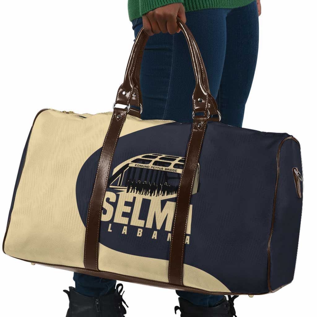 John Lewis Travel Bag with Selma Bridge Graphic Civil Rights and Voting Rights Tribute - Wonder Print Shop