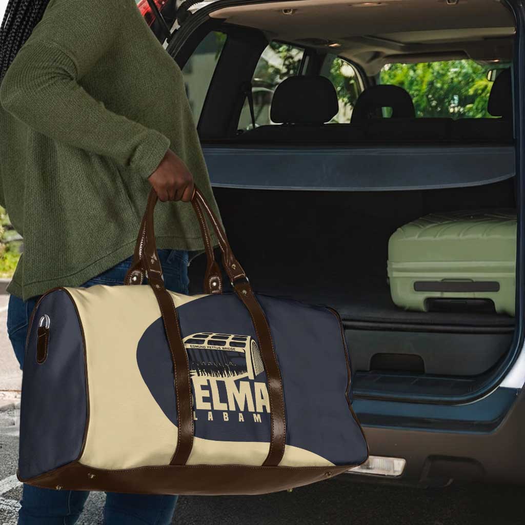 John Lewis Travel Bag with Selma Bridge Graphic Civil Rights and Voting Rights Tribute - Wonder Print Shop