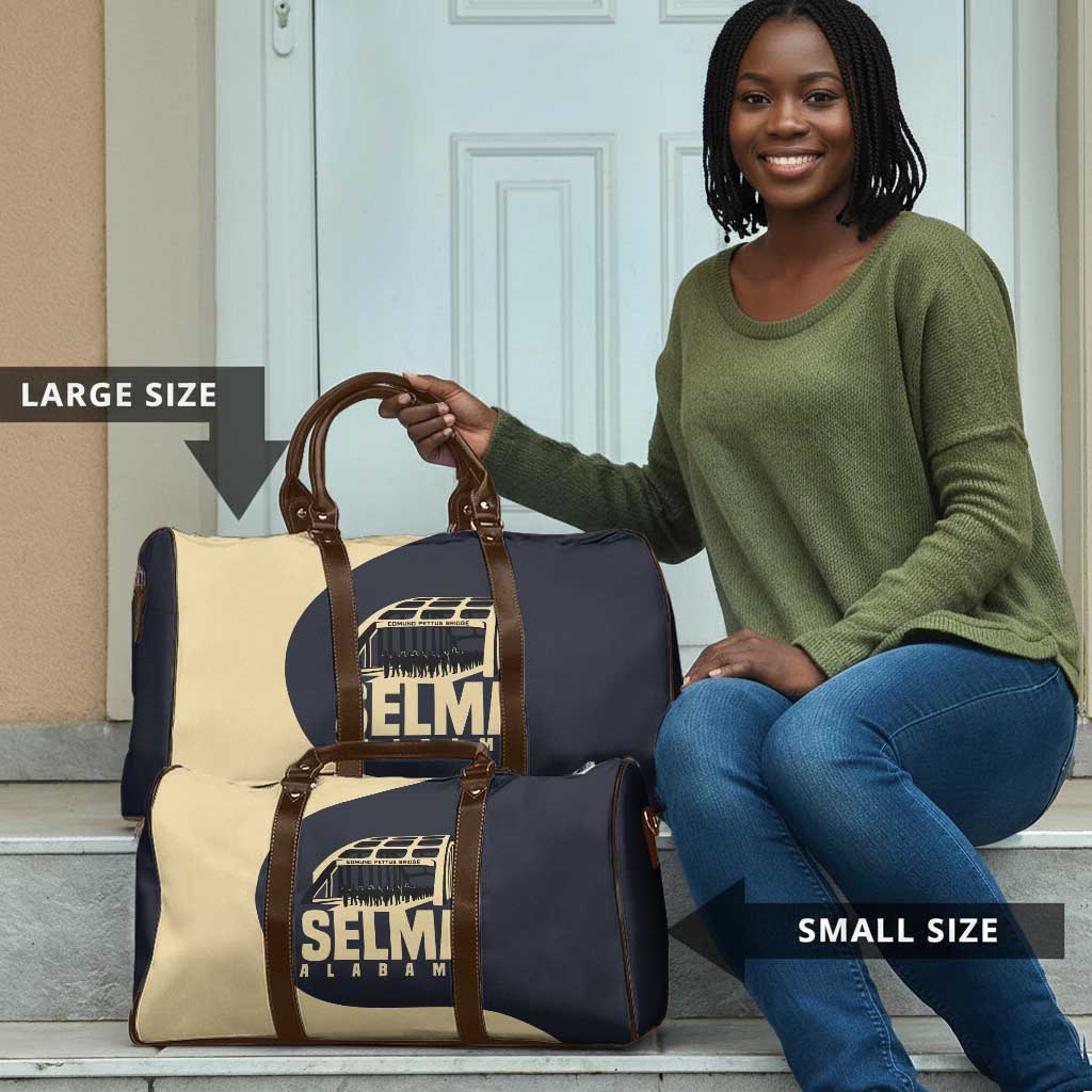 John Lewis Travel Bag with Selma Bridge Graphic Civil Rights and Voting Rights Tribute - Wonder Print Shop