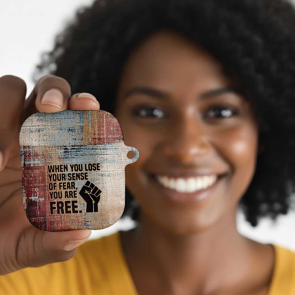 John Lewis AirPods Case with Freedom Quote Graphic Civil Rights and Legacy Tribute - Wonder Print Shop