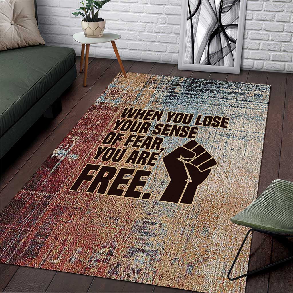 John Lewis Area Rug with Freedom Quote Graphic Civil Rights and Legacy Tribute - Wonder Print Shop