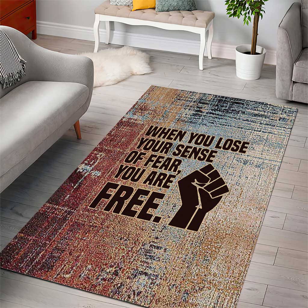 John Lewis Area Rug with Freedom Quote Graphic Civil Rights and Legacy Tribute - Wonder Print Shop
