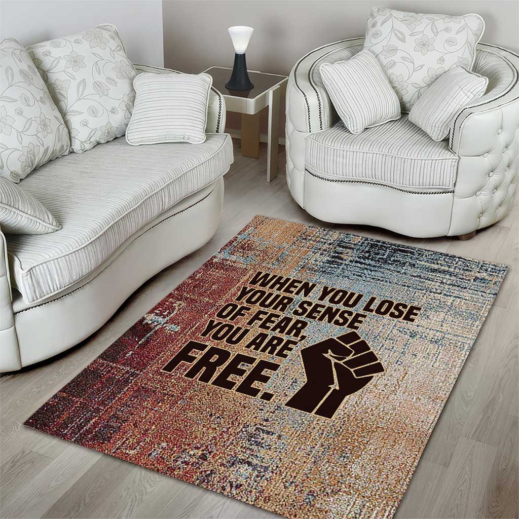 John Lewis Area Rug with Freedom Quote Graphic Civil Rights and Legacy Tribute - Wonder Print Shop
