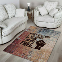 John Lewis Area Rug with Freedom Quote Graphic Civil Rights and Legacy Tribute - Wonder Print Shop