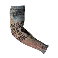 John Lewis Arm Sleeves with Freedom Quote Graphic Civil Rights and Legacy Tribute - Wonder Print Shop