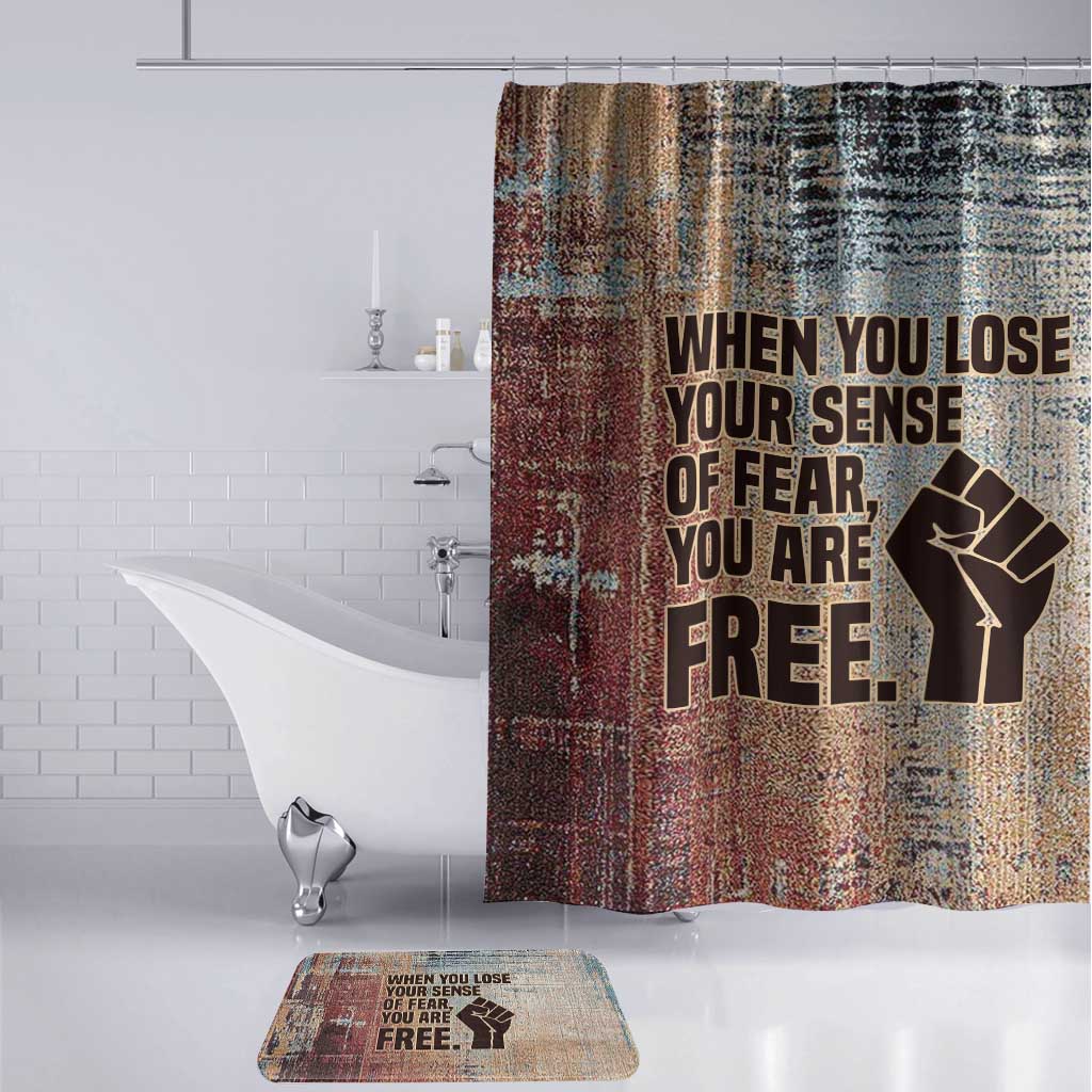John Lewis Bathroom Set with Freedom Quote Graphic Civil Rights and Legacy Tribute - Wonder Print Shop