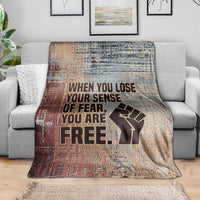 John Lewis Blanket with Freedom Quote Graphic Civil Rights and Legacy Tribute - Wonder Print Shop