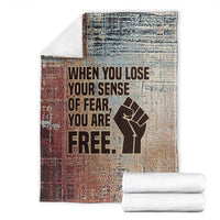 John Lewis Blanket with Freedom Quote Graphic Civil Rights and Legacy Tribute - Wonder Print Shop
