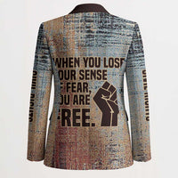 John Lewis Blazer with Freedom Quote Graphic Civil Rights and Legacy Tribute - Wonder Print Shop