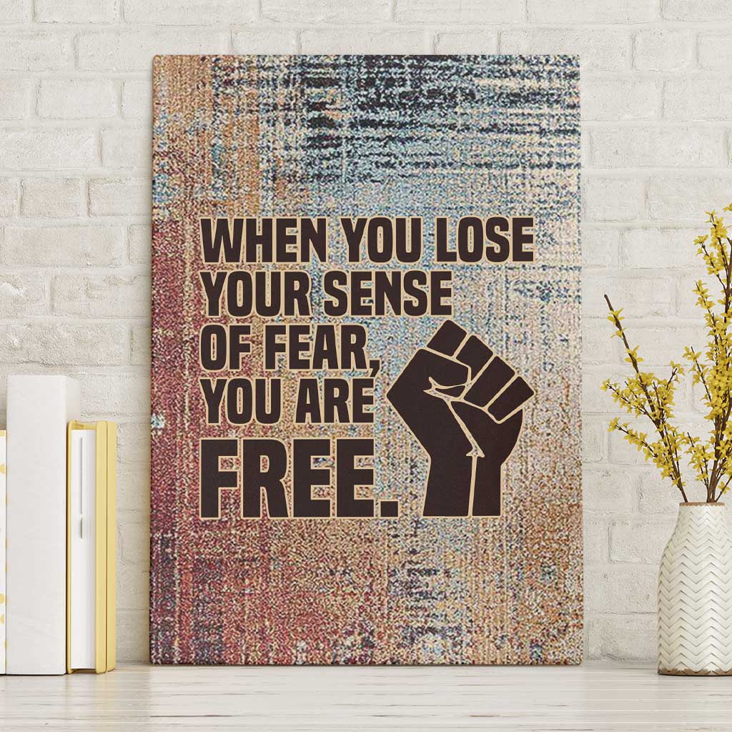 John Lewis Canvas Wall Art with Freedom Quote Graphic Civil Rights and Legacy Tribute - Wonder Print Shop