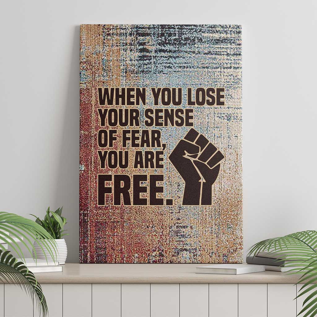 John Lewis Canvas Wall Art with Freedom Quote Graphic Civil Rights and Legacy Tribute - Wonder Print Shop