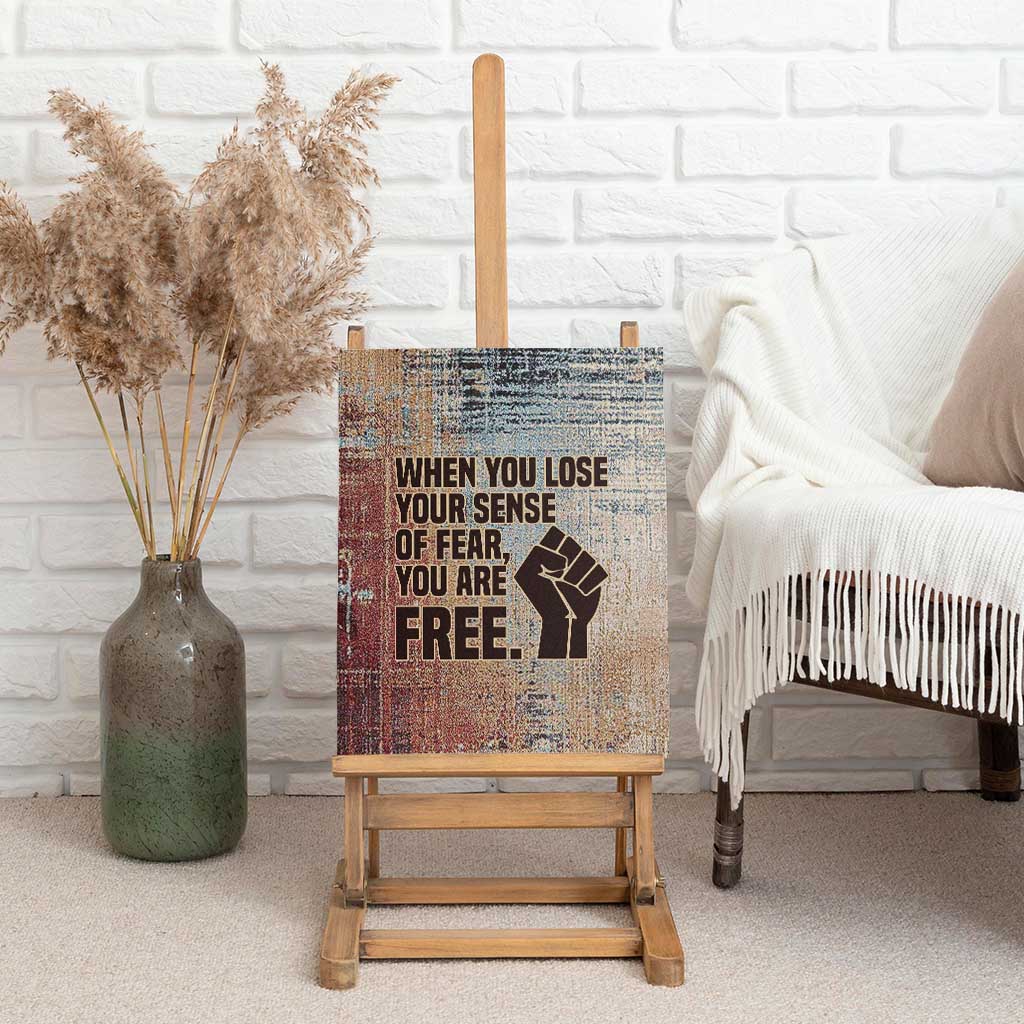 John Lewis Canvas Wall Art with Freedom Quote Graphic Civil Rights and Legacy Tribute - Wonder Print Shop