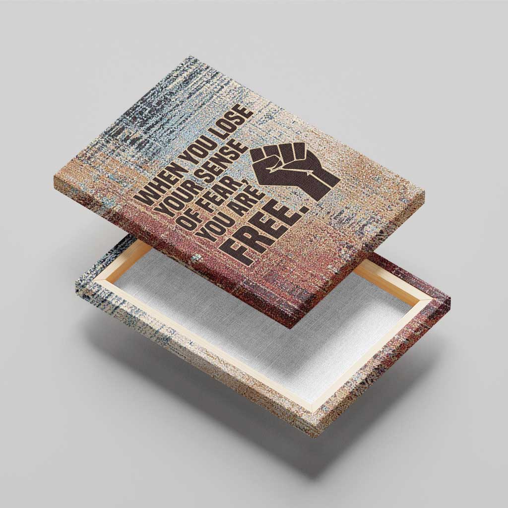 John Lewis Canvas Wall Art with Freedom Quote Graphic Civil Rights and Legacy Tribute - Wonder Print Shop
