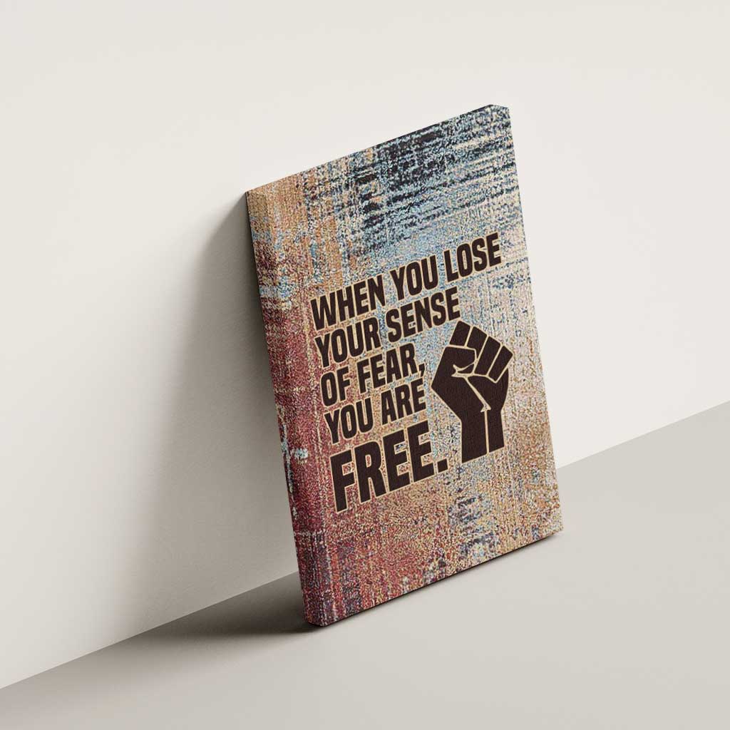 John Lewis Canvas Wall Art with Freedom Quote Graphic Civil Rights and Legacy Tribute - Wonder Print Shop