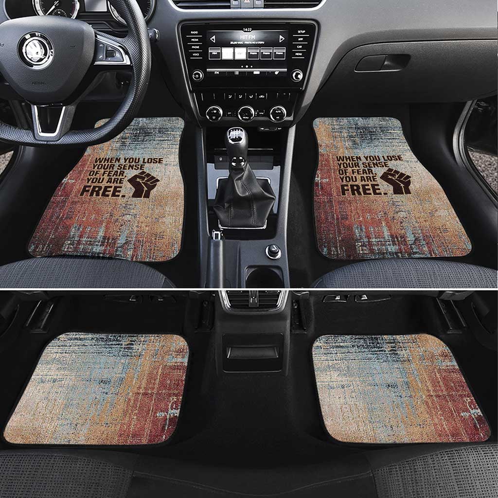 John Lewis Car Mats with Freedom Quote Graphic Civil Rights and Legacy Tribute - Wonder Print Shop