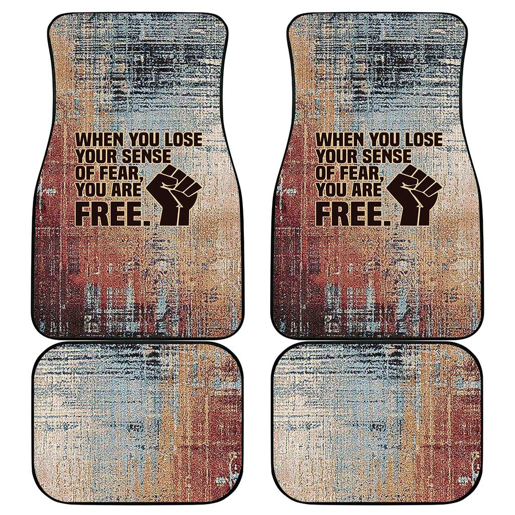 John Lewis Car Mats with Freedom Quote Graphic Civil Rights and Legacy Tribute - Wonder Print Shop