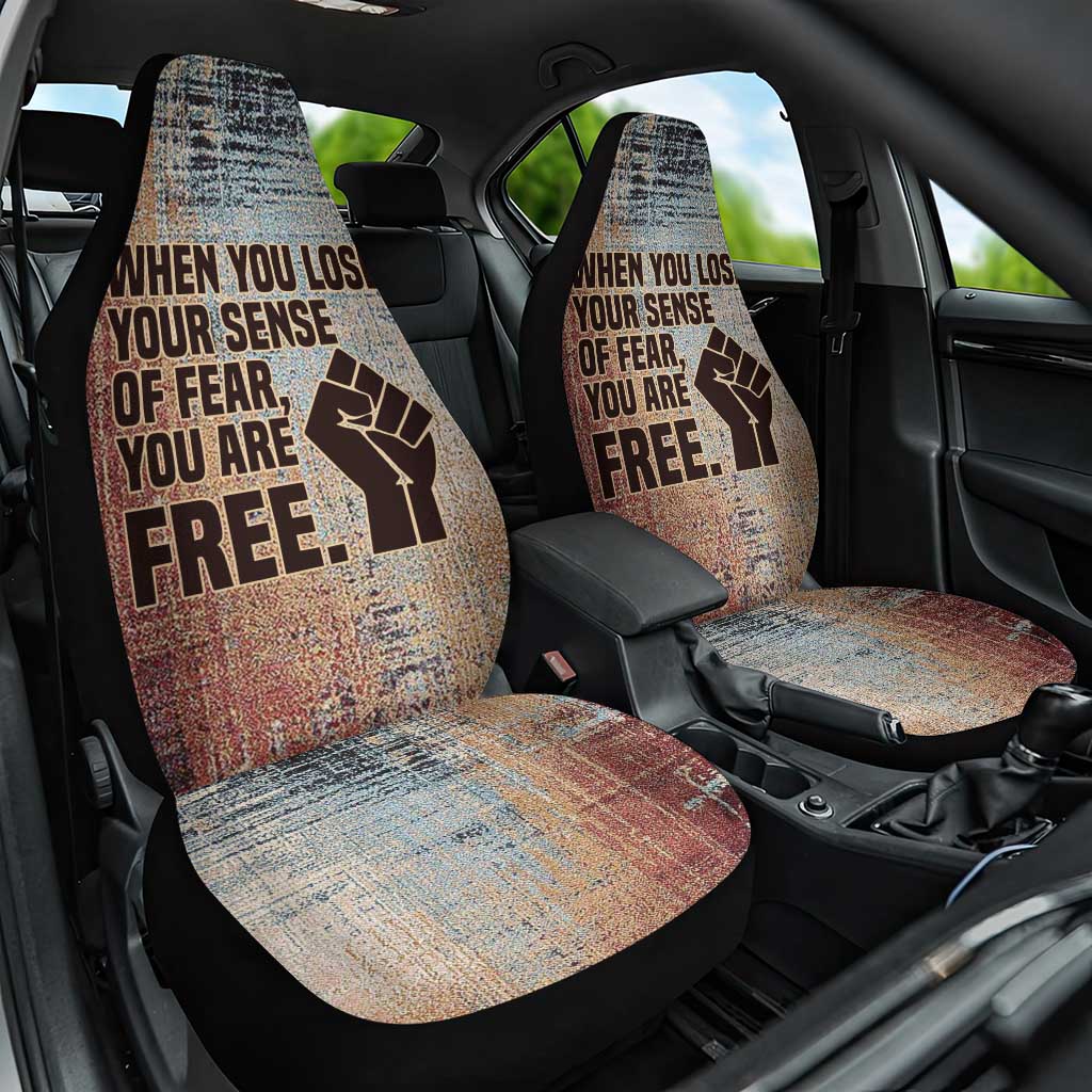 John Lewis Car Seat Cover with Freedom Quote Graphic Civil Rights and Legacy Tribute - Wonder Print Shop