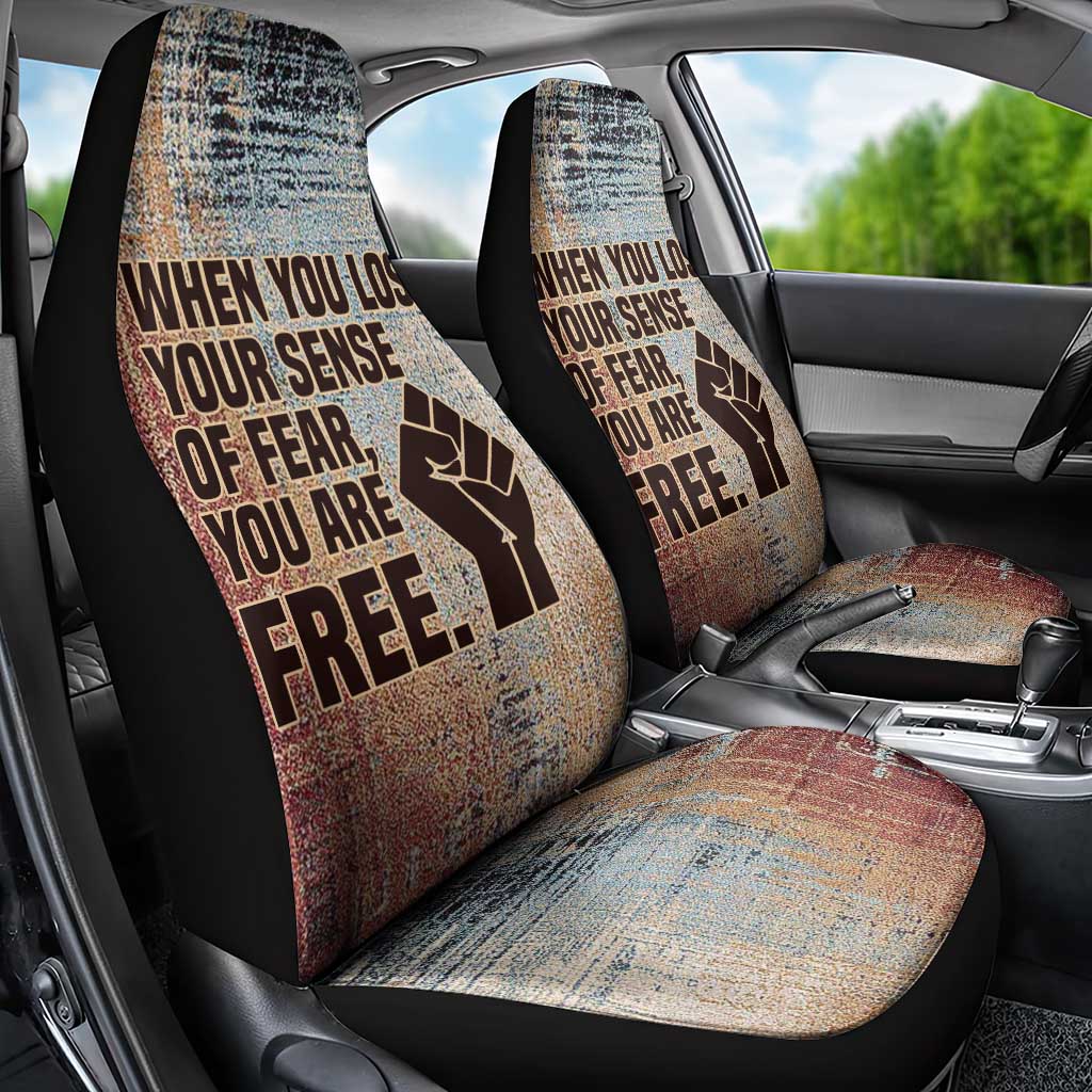 John Lewis Car Seat Cover with Freedom Quote Graphic Civil Rights and Legacy Tribute - Wonder Print Shop