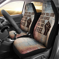 John Lewis Car Seat Cover with Freedom Quote Graphic Civil Rights and Legacy Tribute - Wonder Print Shop