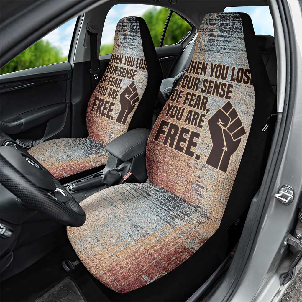 John Lewis Car Seat Cover with Freedom Quote Graphic Civil Rights and Legacy Tribute - Wonder Print Shop