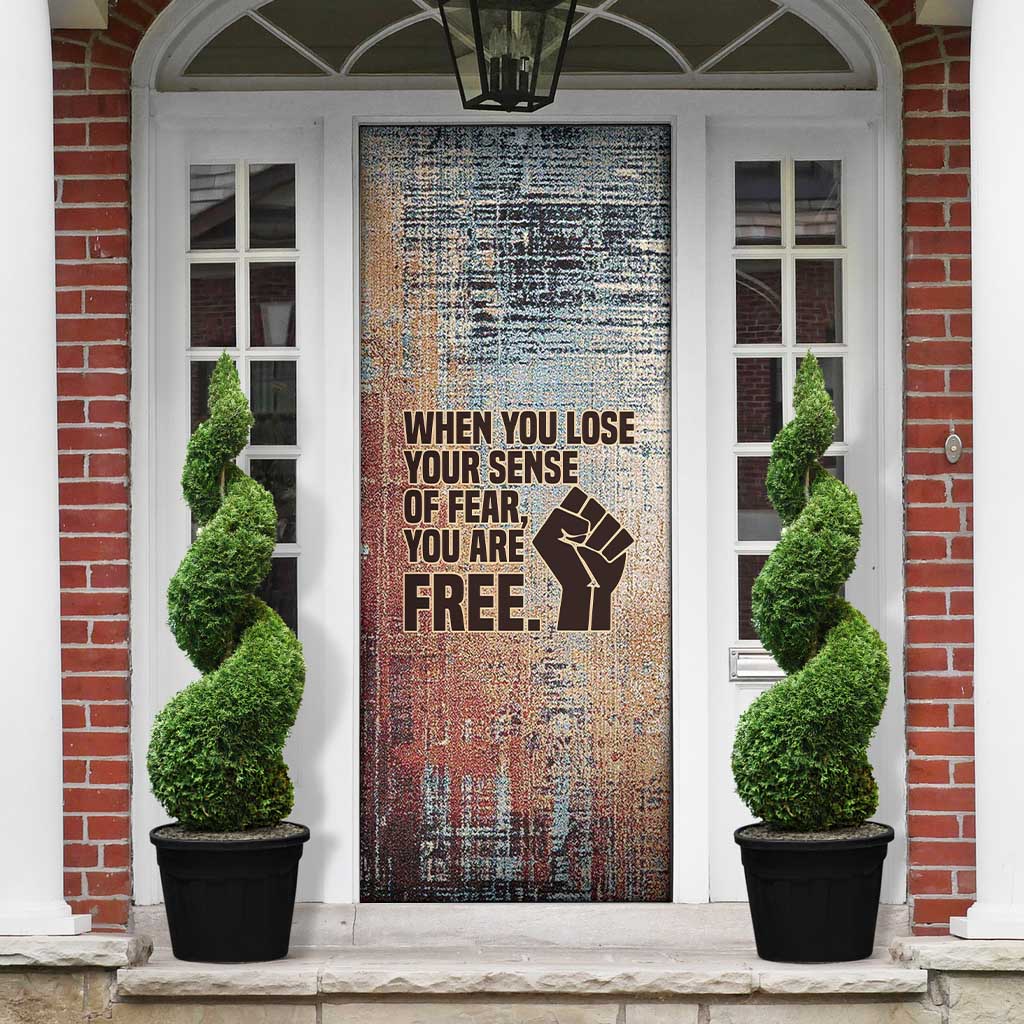 John Lewis Door Cover with Freedom Quote Graphic Civil Rights and Legacy Tribute - Wonder Print Shop