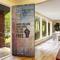 John Lewis Door Cover with Freedom Quote Graphic Civil Rights and Legacy Tribute - Wonder Print Shop