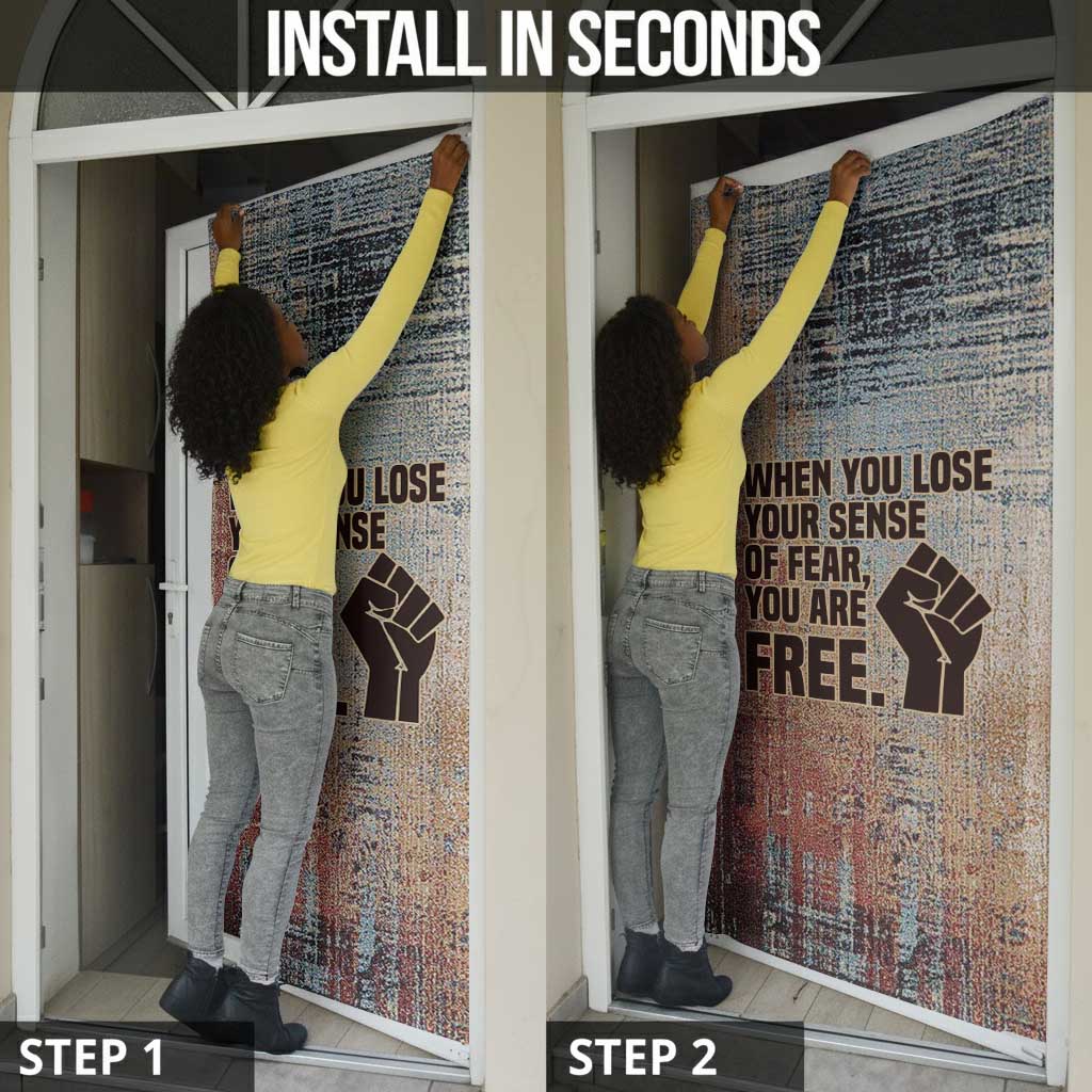 John Lewis Door Cover with Freedom Quote Graphic Civil Rights and Legacy Tribute - Wonder Print Shop