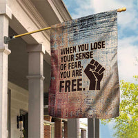 John Lewis Garden Flag with Freedom Quote Graphic Civil Rights and Legacy Tribute - Wonder Print Shop